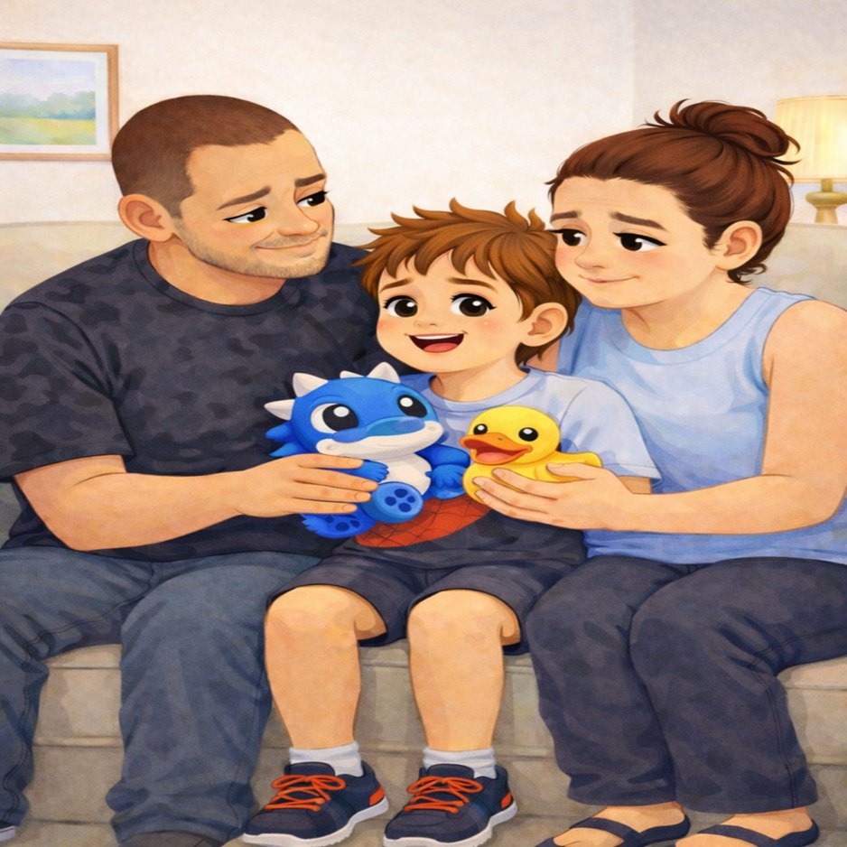 Tucker feels better after telling his parents